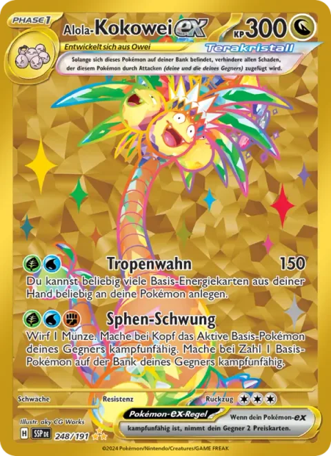 Alolan Exeggutor ex [Tropical Frenzy | Swinging Sphene]