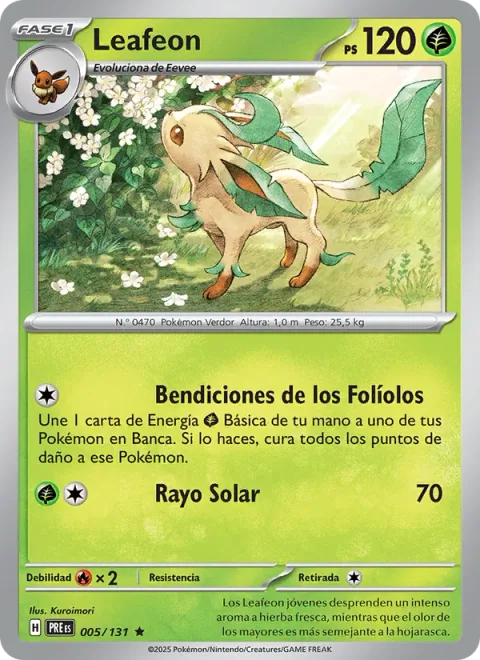 Leafeon [Leaflet Blessings | Solar Beam]