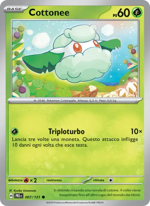 Cottonee [Triple Spin]