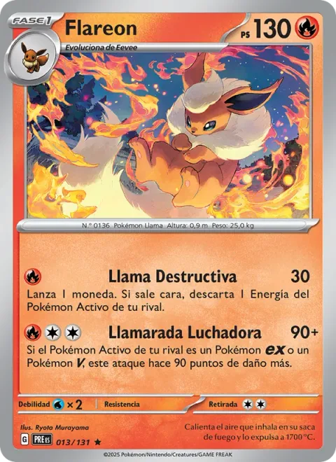 Flareon [Destructive Flame | Fighting Blaze]