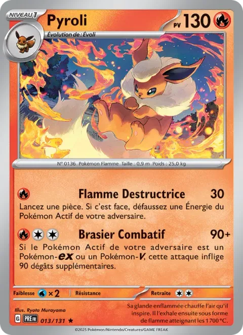 Flareon [Destructive Flame | Fighting Blaze]