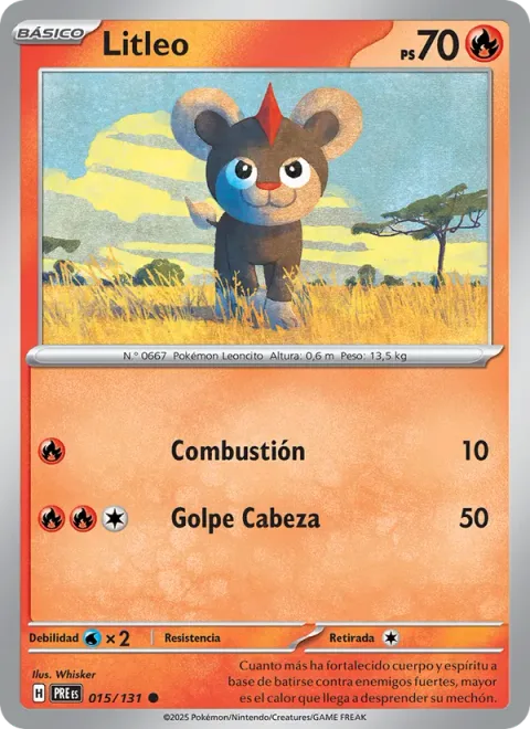 Litleo [Combustion | Headbutt]