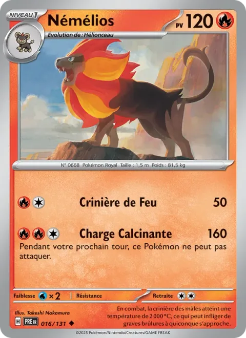 Pyroar [Fire Mane | Flame Tackle]