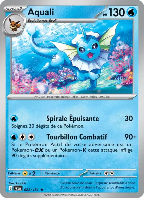 Vaporeon [Spiral Drain | Fighting Whirlpool]