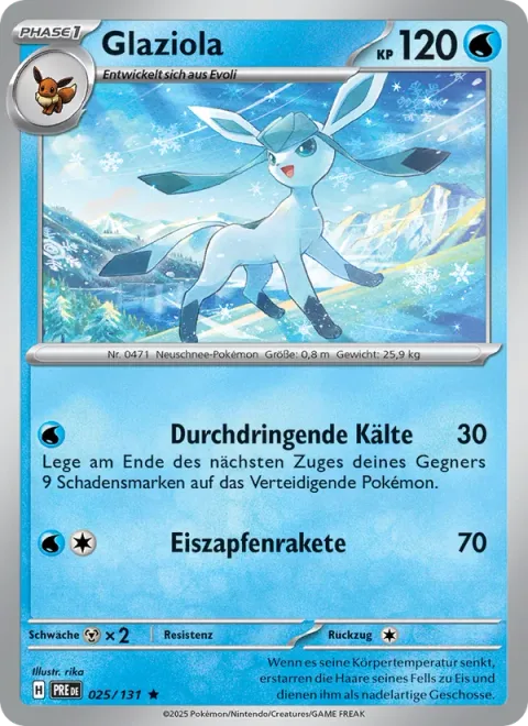 Glaceon [Permeating Chill | Icicle Missile]