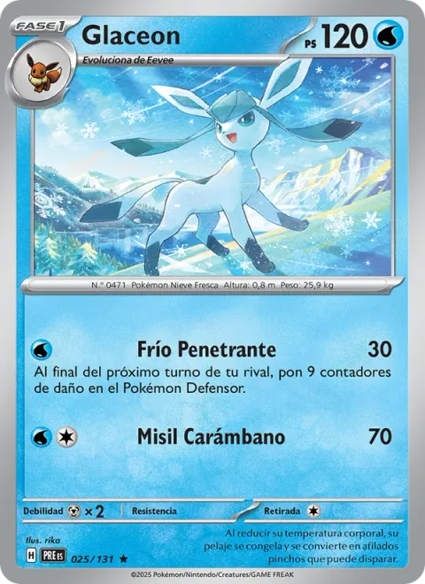Glaceon [Permeating Chill | Icicle Missile]