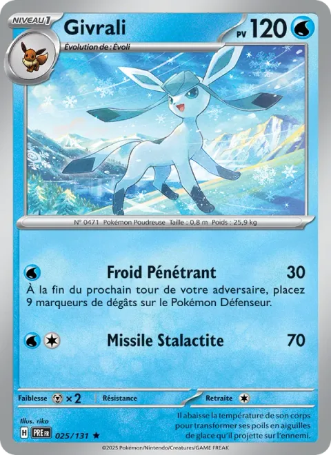 Glaceon [Permeating Chill | Icicle Missile]