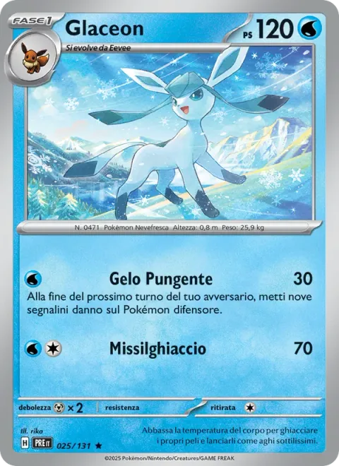 Glaceon [Permeating Chill | Icicle Missile]