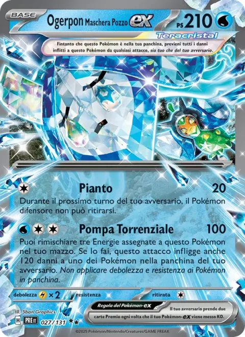 Wellspring Mask Ogerpon ex [Sob | Torrential Pump]