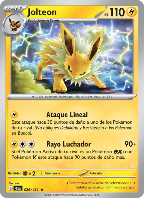 Jolteon [Linear Attack | Fighting Lightning]