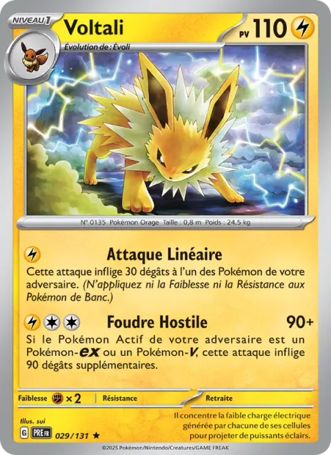 Jolteon [Linear Attack | Fighting Lightning]