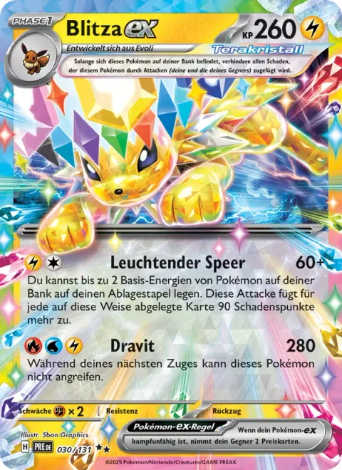 Jolteon ex [Flashing Spear | Dravite]