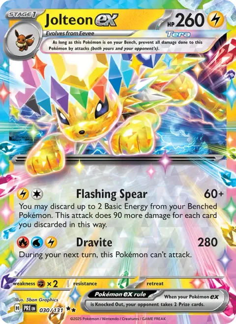 Jolteon ex [Flashing Spear | Dravite]
