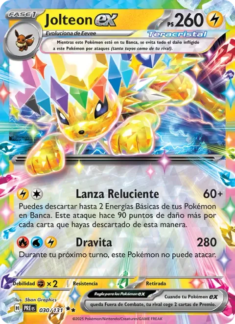 Jolteon ex [Flashing Spear | Dravite]