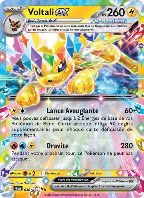 Jolteon ex [Flashing Spear | Dravite]