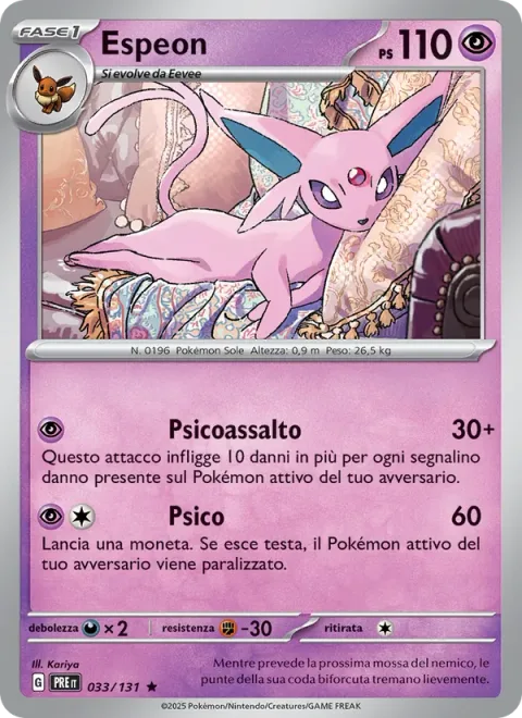 Espeon [Psychic Assault | Psy Bolt]