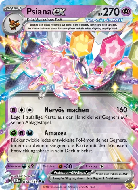 Espeon ex [Psych Out | Amazez]