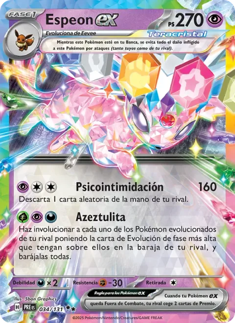 Espeon ex [Psych Out | Amazez]