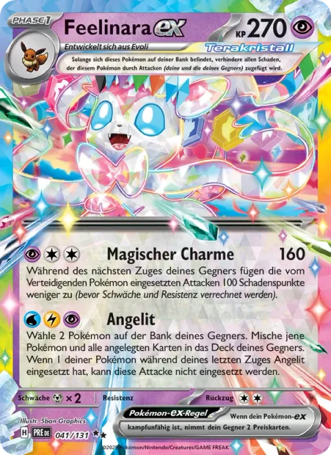 Sylveon ex [Magical Charm | Angelite]