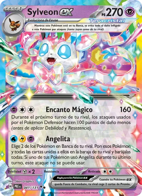 Sylveon ex [Magical Charm | Angelite]