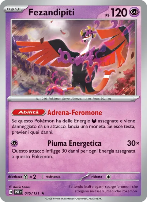 Fezandipiti [Adrena-Pheromone | Energy Feather]