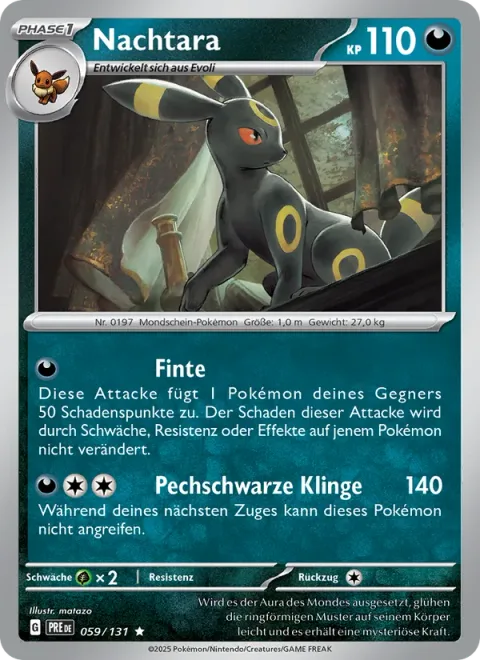 Umbreon [Feint Attack | Pitch-Black Blade]