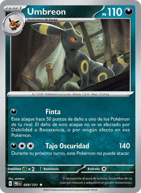 Umbreon [Feint Attack | Pitch-Black Blade]