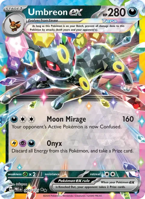 Umbreon ex [Moon Mirage | Onyx]