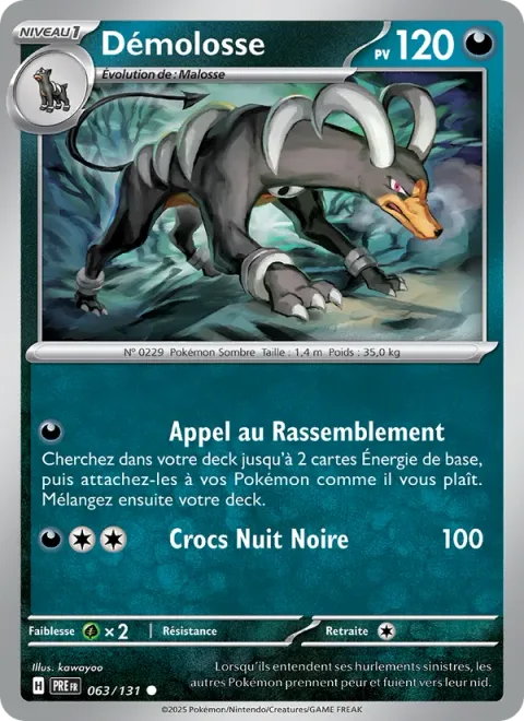 Houndoom [Call to Muster | Pitch-Black Fangs]