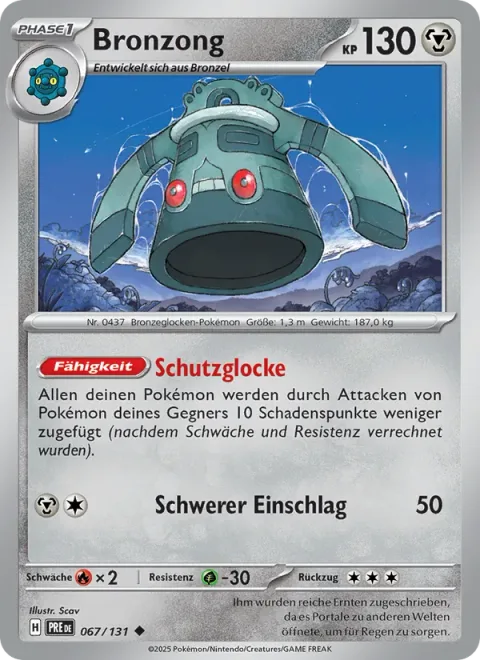 Bronzong [Protective Bell | Heavy Impact]