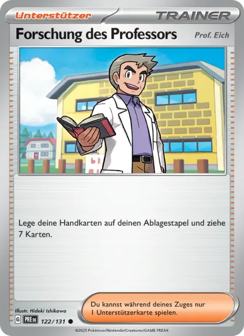 Professor's Research - Professor Oak