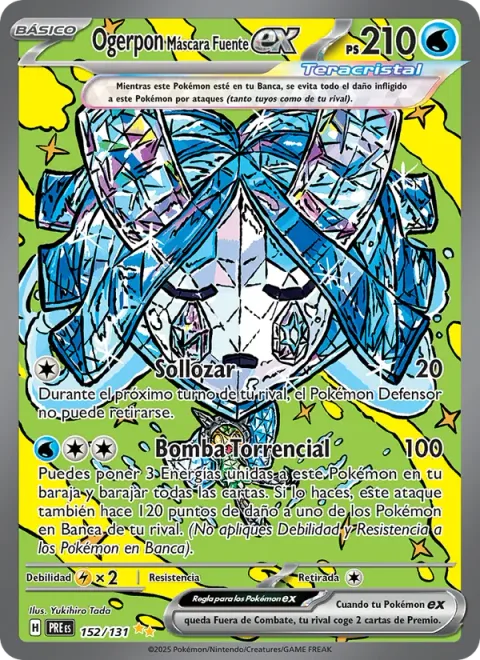 Wellspring Mask Ogerpon ex [Sob | Torrential Pump]
