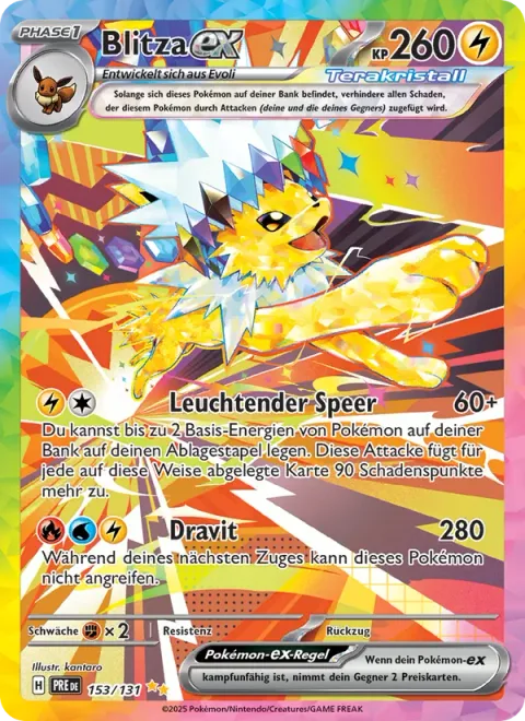 Jolteon ex [Flashing Spear | Dravite]