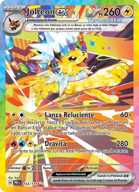 Jolteon ex [Flashing Spear | Dravite]