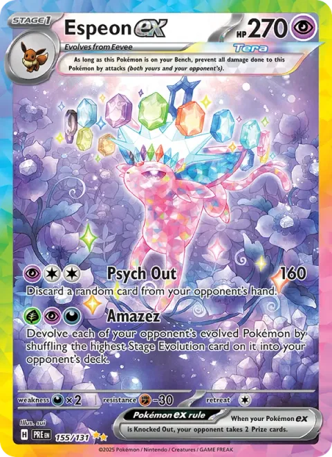 Espeon ex [Psych Out | Amazez]