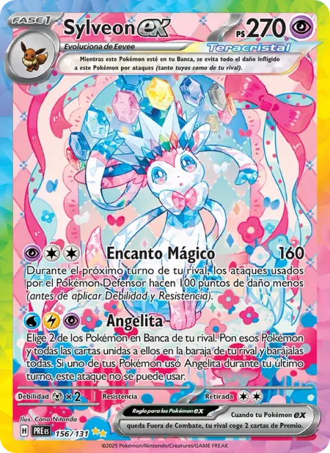 Sylveon ex [Magical Charm | Angelite]