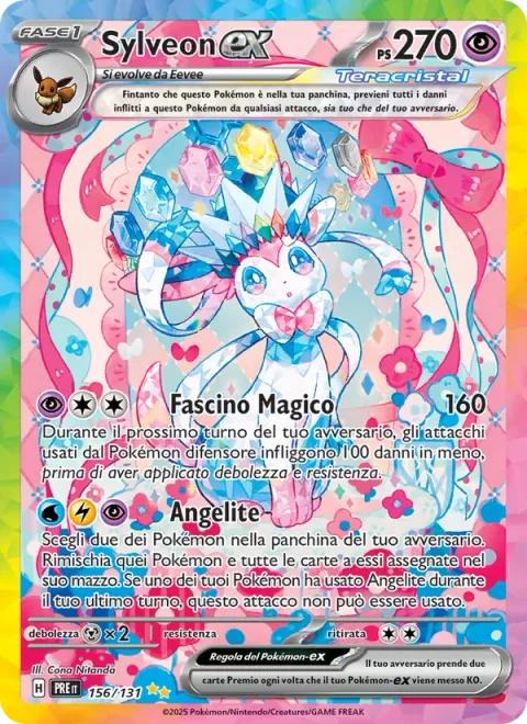 Sylveon ex [Magical Charm | Angelite]