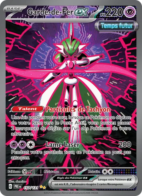 Iron Valiant ex [Tachyon Bits | Laser Blade]