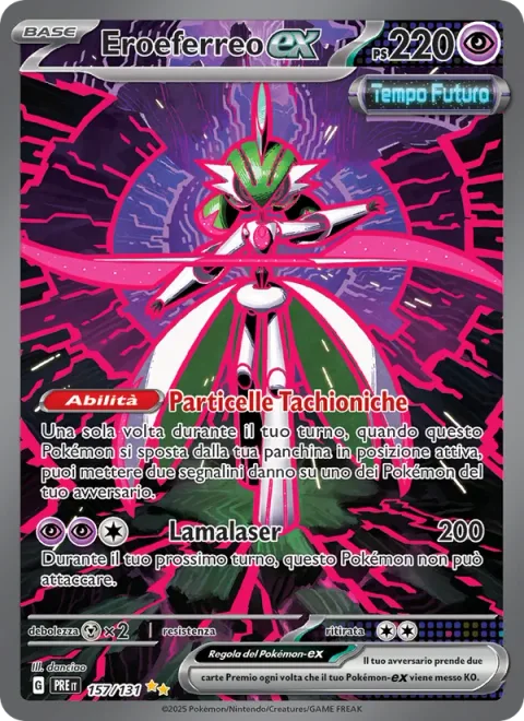 Iron Valiant ex [Tachyon Bits | Laser Blade]