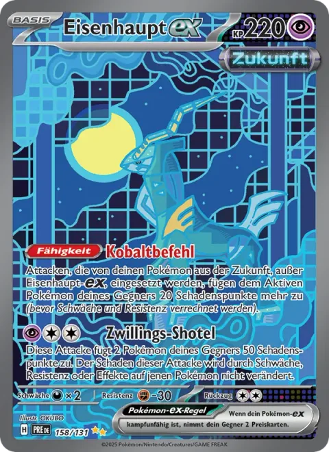 Iron Crown ex [Cobalt Command | Twin Shotels]