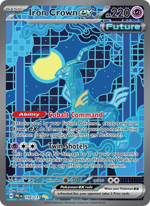 Iron Crown ex [Cobalt Command | Twin Shotels]