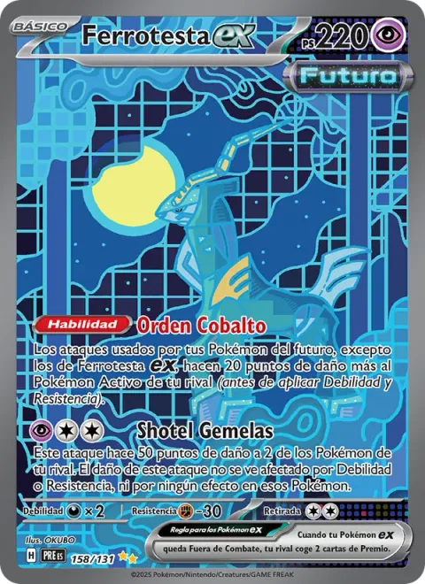 Iron Crown ex [Cobalt Command | Twin Shotels]
