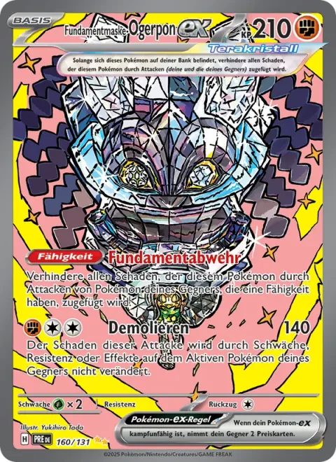Cornerstone Mask Ogerpon ex [Cornerstone Stance | Demolish]