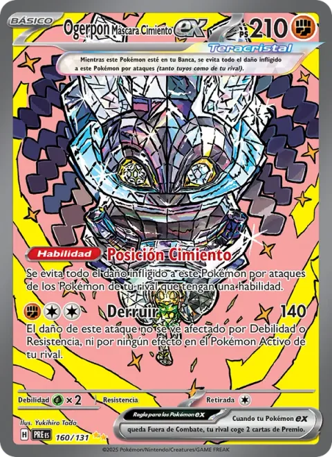 Cornerstone Mask Ogerpon ex [Cornerstone Stance | Demolish]