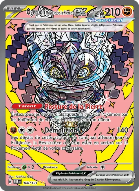 Cornerstone Mask Ogerpon ex [Cornerstone Stance | Demolish]