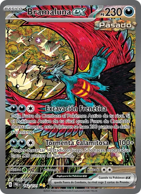 Roaring Moon ex [Frenzied Gouging | Calamity Storm]