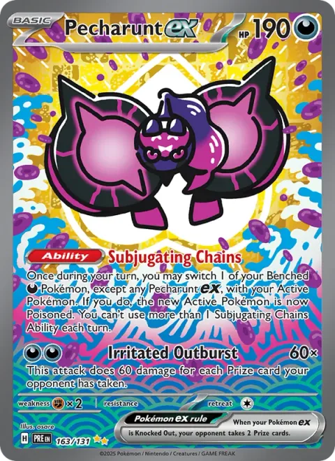 Pecharunt ex [Subjugating Chains | Irritated Outburst]