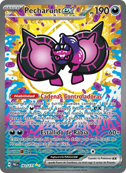 Pecharunt ex [Subjugating Chains | Irritated Outburst]