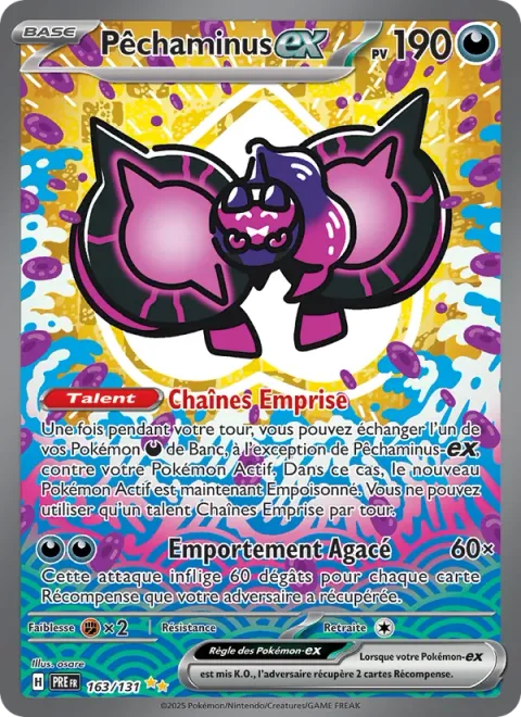 Pecharunt ex [Subjugating Chains | Irritated Outburst]