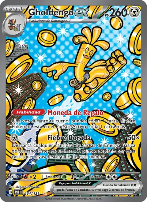 Gholdengo ex [Coin Bonus | Make It Rain]
